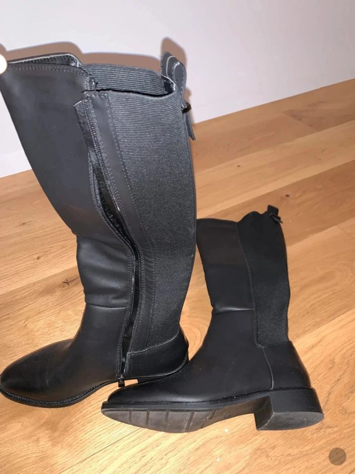 Bottes noires taille 38 - photo numéro 2