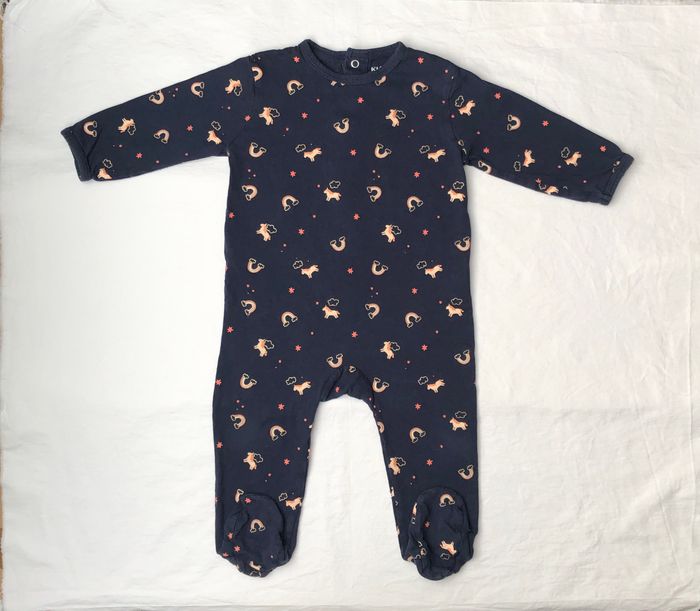 Pyjama fin Kiabi 18 mois