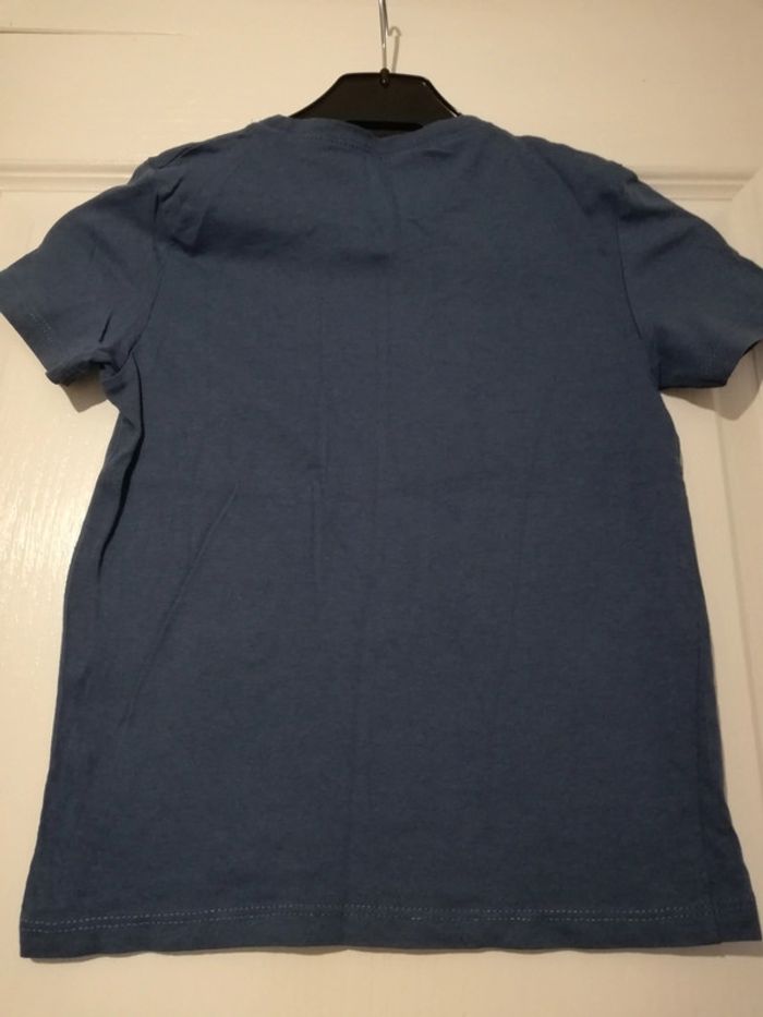 Tee-shirt bleu marine neuf 8 ans - photo numéro 3