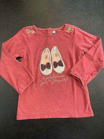 Teeshirt manches longues 4 ans