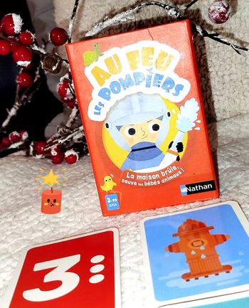 🚒Nathan Jeu de société Au feu les pompiers