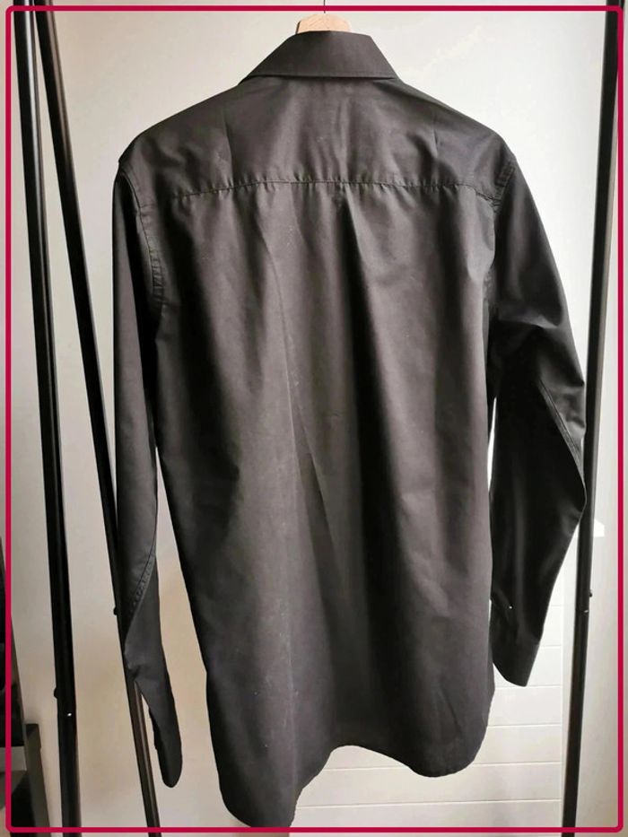 Chemise noir homme - photo numéro 5