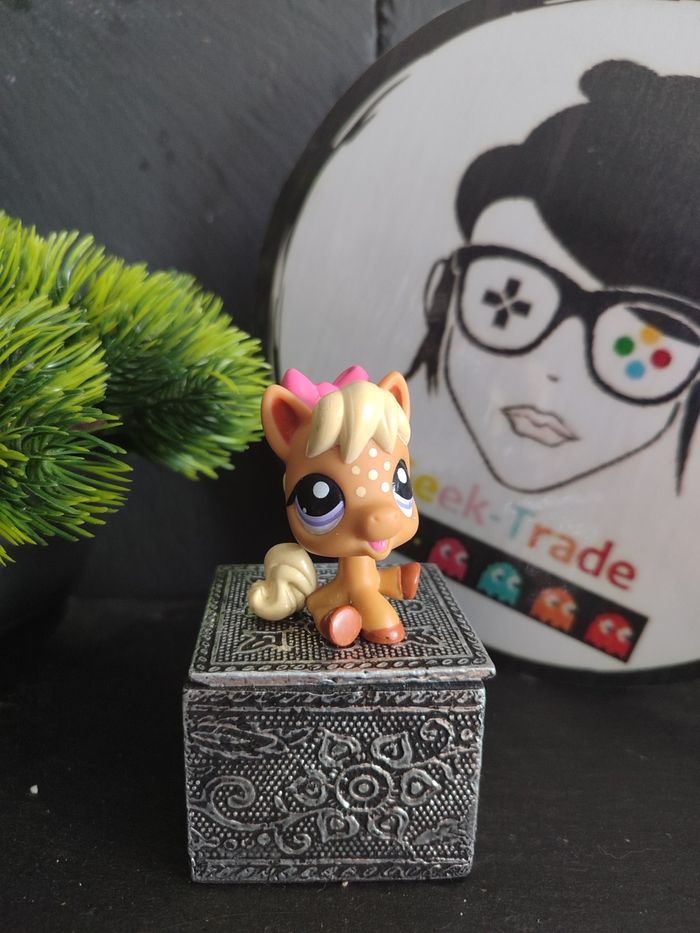 lps00873 My Littlest Petshop Pet Shop LPS Hasbro cheval Horse 1879