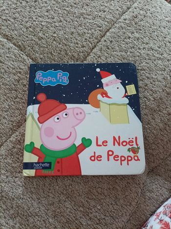 Livre cartonné Le Noël de Peppa
