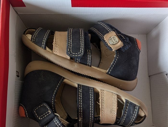 Kickers marron bleu marine - photo numéro 2