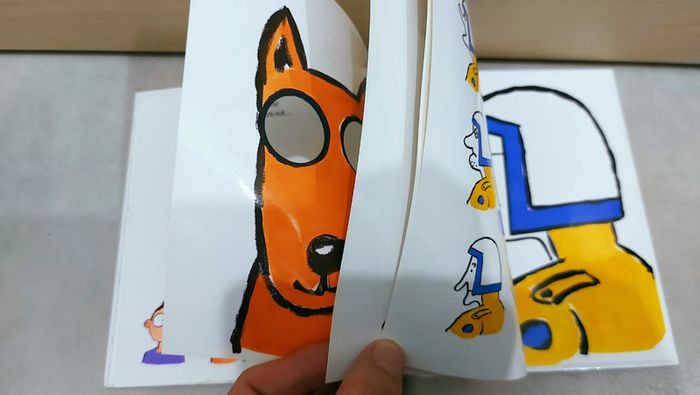 📕 Livre mes premières découvertes : Les têtes, mes papiers magiques - photo numéro 3