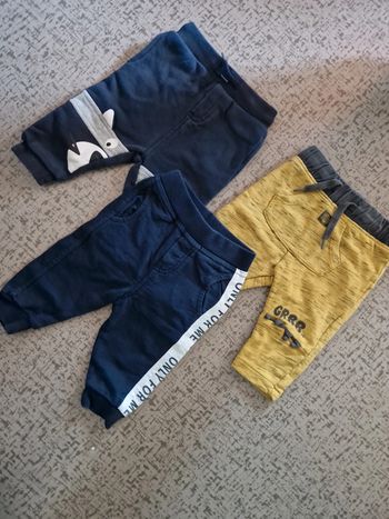 Lot de 3 pantalons bébé 6 mois
