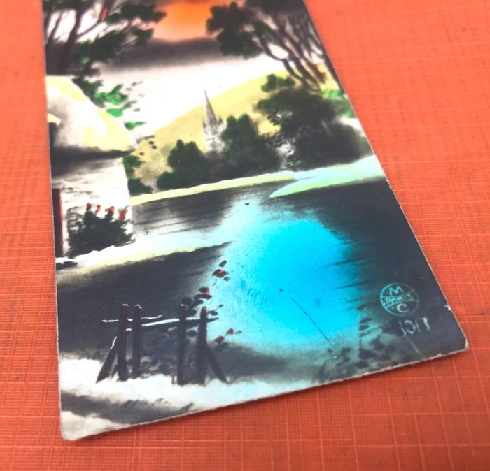 Mignonette Bonne Année Paysage Editeur MC Paris 100 - photo numéro 4