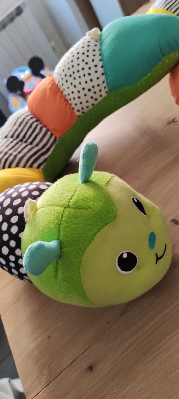 Coussin d'apprentissage chenille/neuf - photo numéro 6