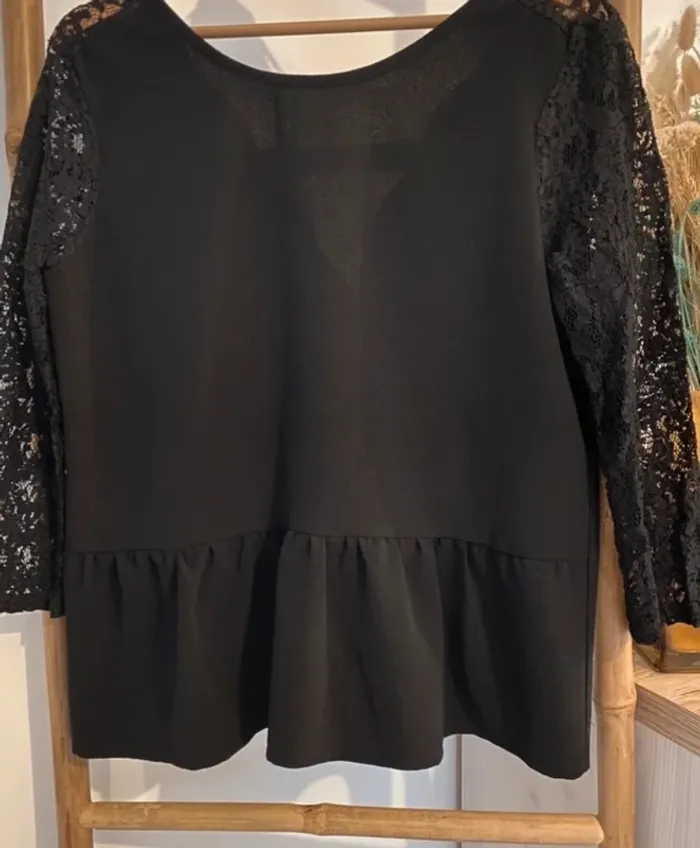 Blouse noir by charming girl - photo numéro 2