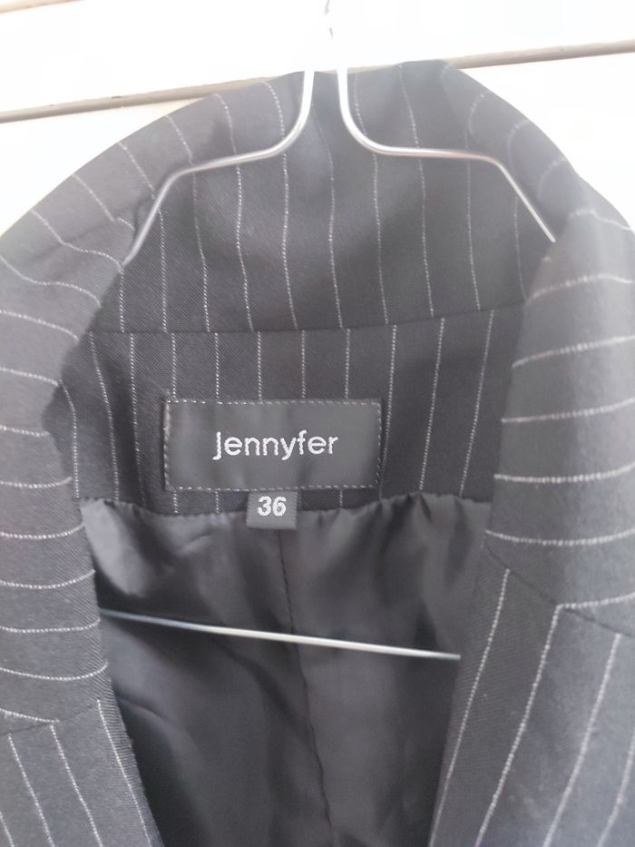 Veste habillée a rayures - photo numéro 2