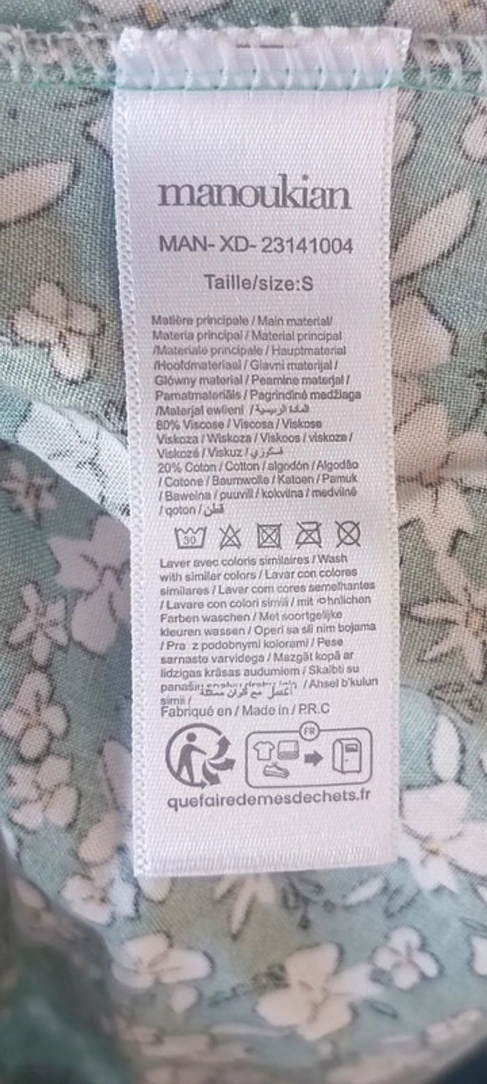 Pantalon léger d'été Manoukian taille 36-38 neuf - photo numéro 4