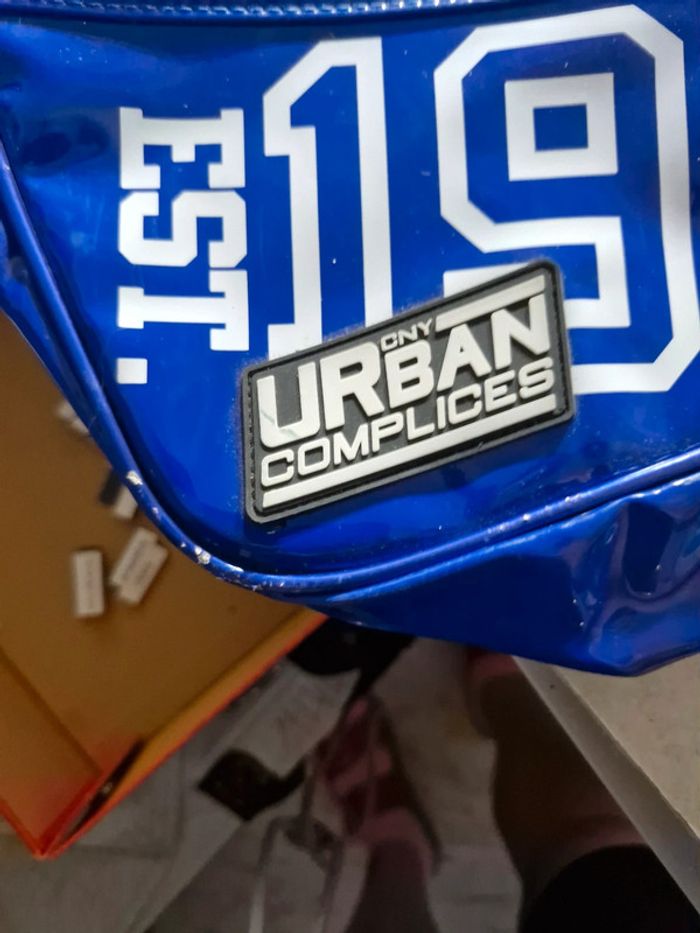 Sac Bandoulière complice bleu - photo numéro 5