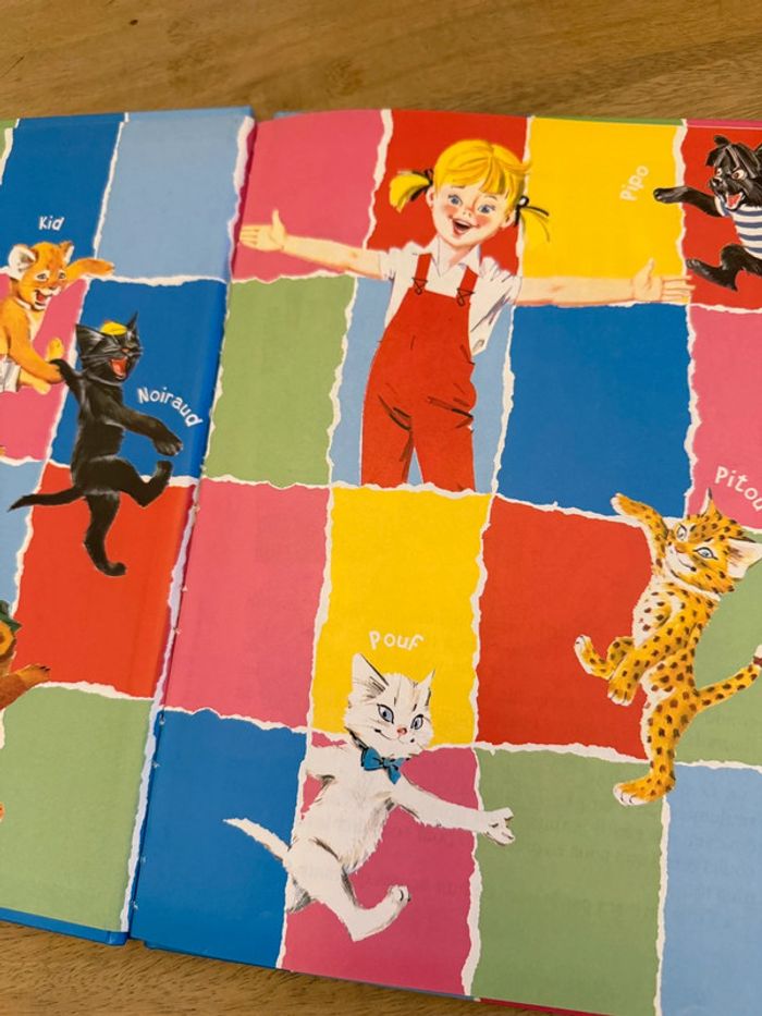 Bords colorés damiers - livre bd album Pierre Probst Caroline et les vacances de Titus - photo numéro 3