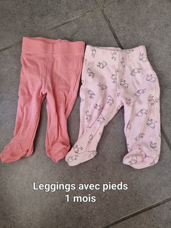 Lot de vêtements 1 mois