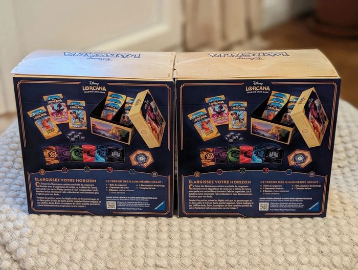 Lot de 2 Trésors des Illumineurs Lorcana Disney Chapitre 3 Fr - photo numéro 2