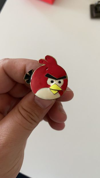 Bague reglable fantaisie angry birds