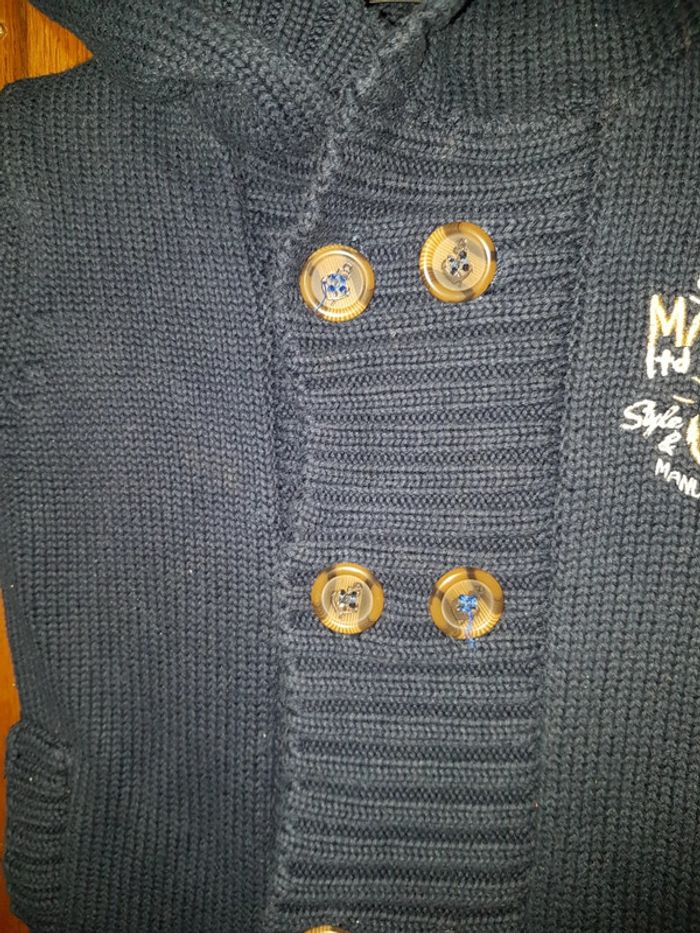 Gilet à capuche sergent major 6 ans - photo numéro 3