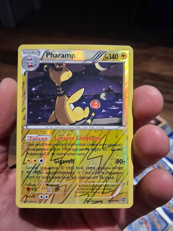 carte Pokemon Pharamp Reverse 40/114