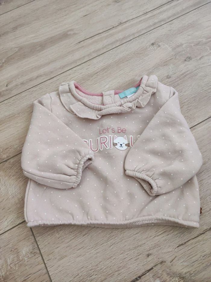 Sweat okaidi 3 mois