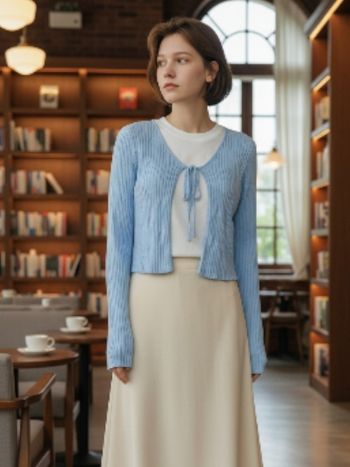 gilet bleu ciel femme Pimkie taille S