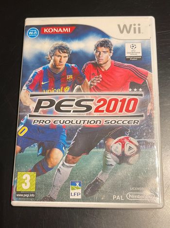 Jeu wii pes 2010