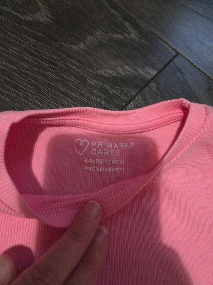 T-shirt rose 5/6 ans - photo numéro 3