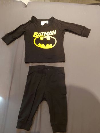 Pyjama Batman H&M taille 1 mois