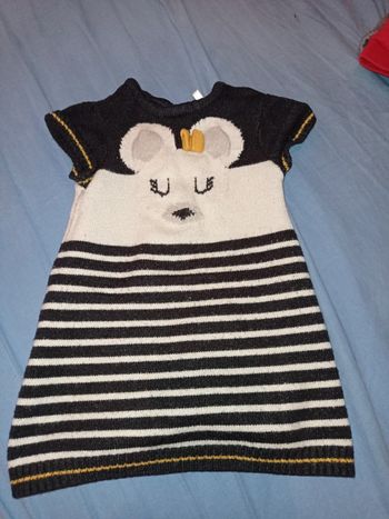 Robe chaude sans manches 12 mois