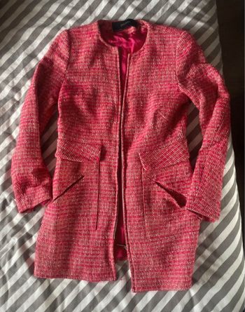 Manteau rose Zara