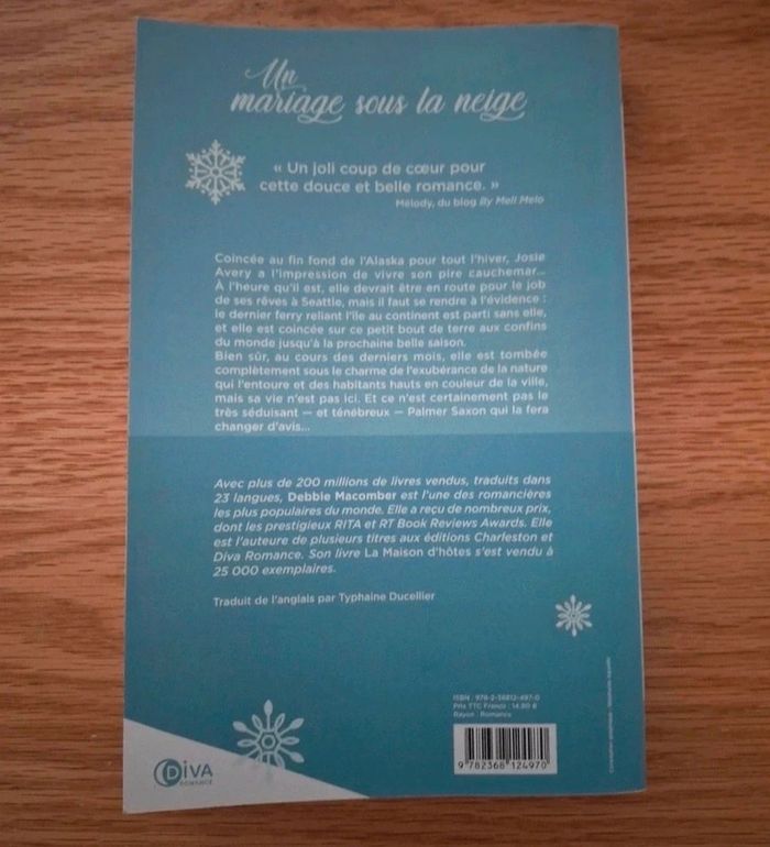 Livre de poche Debbie Macomber - photo numéro 2