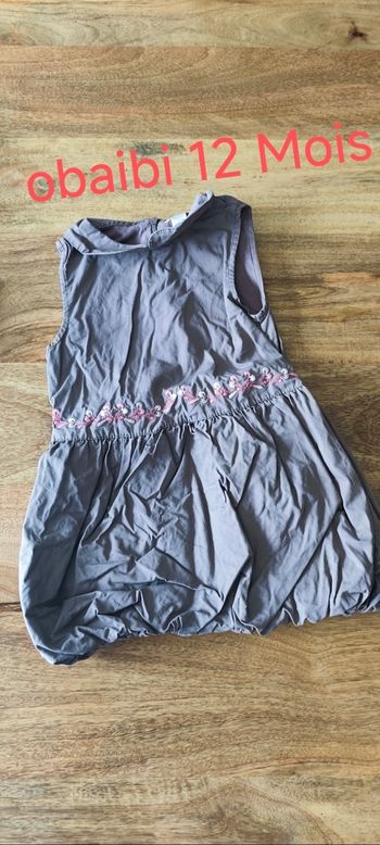 Robe obaibi 12 mois 