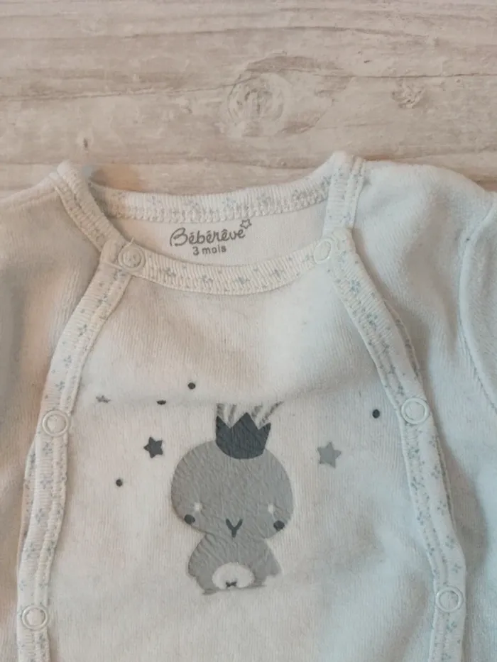 Pyjama 3 mois bébé rêve - photo numéro 4