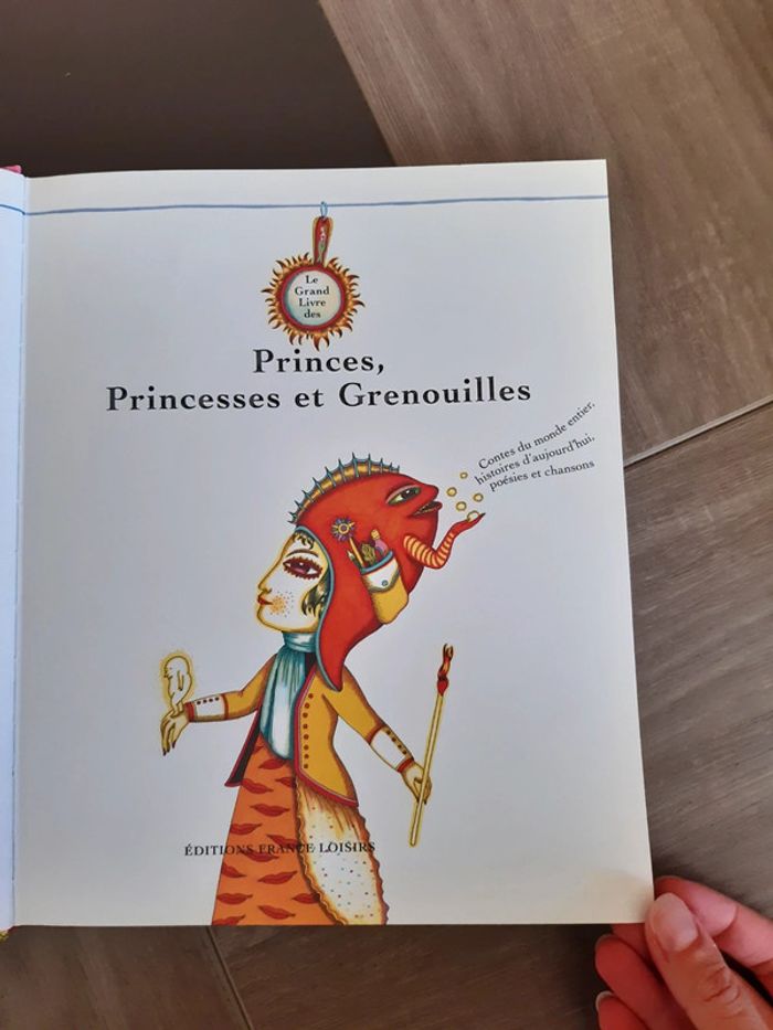 Le grand livre des princes,princesses et grenouilles. - photo numéro 7