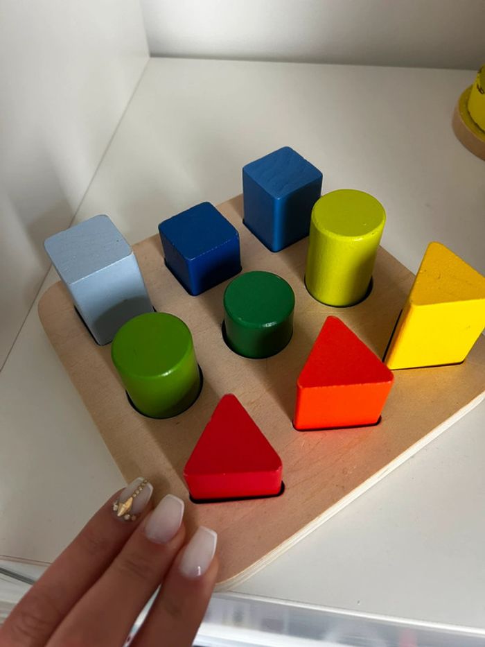 Jeu de placement en bois - photo numéro 3