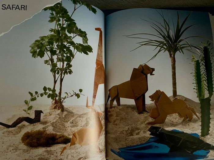 Livre et feuilles d’origami - photo numéro 3