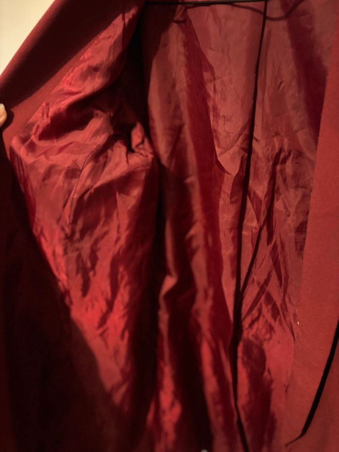 Blazer Kiabi bordeaux - photo numéro 6