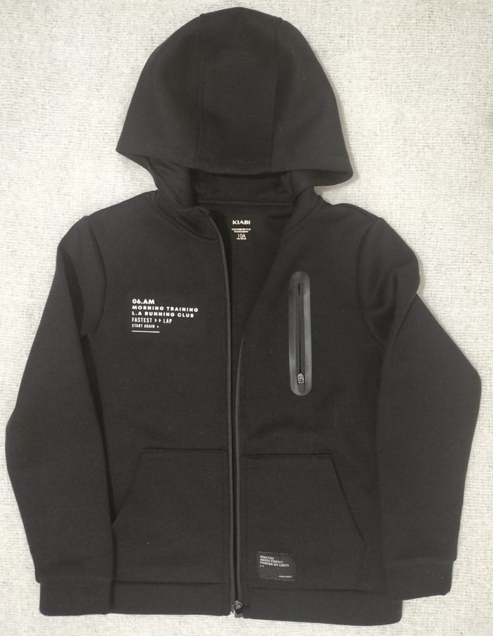 Sweat à capuche Kiabi taille 10 ans - photo numéro 2