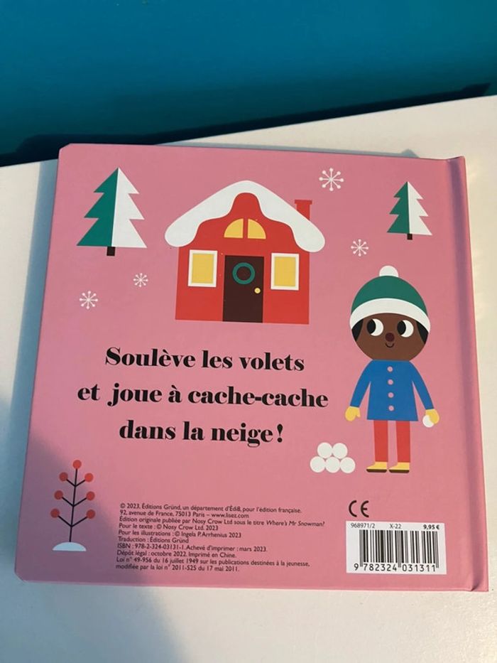 Super livre bébé Neuf où est le bonbonne de neige - photo numéro 3