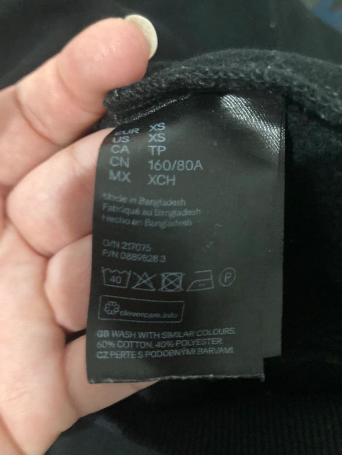 Pull sweat noir basic H&M - photo numéro 6