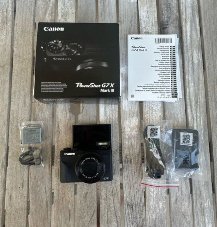 Canon Powershot g7x mark III