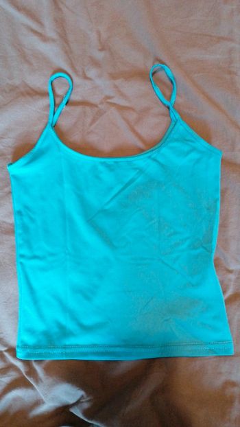 Top bleu turquoise Mim taille 1