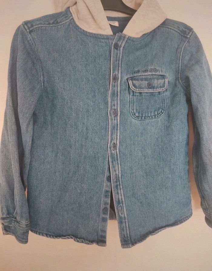 Veste en jeans avec capuche Tape à l'oeil 6 ans - photo numéro 2