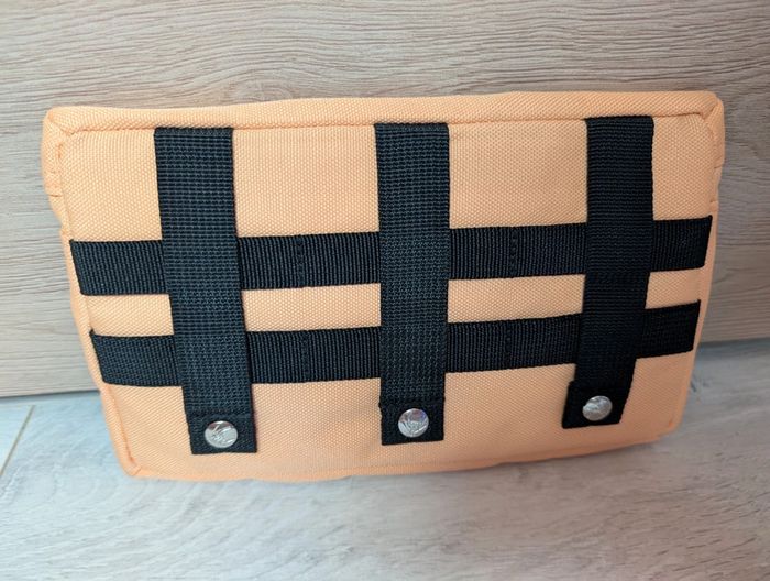 Pochette cabaia couleur abricot - photo numéro 2