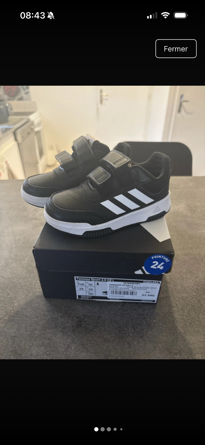 basket garçon Adidas