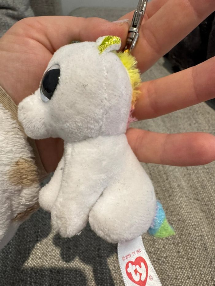 Porte clef licorne ty - photo numéro 2