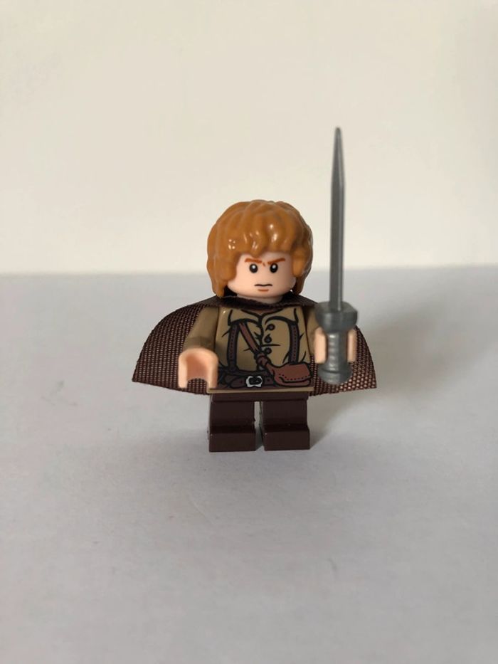 Figurine type lego Sam Gamji. le seigneur des anneaux