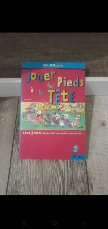 Livre Jouer des pieds à la tête