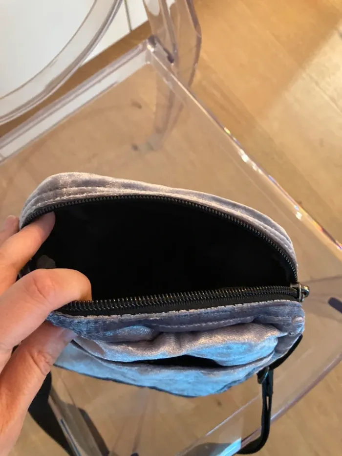 Eastpak sac bandoulière the one velours gris neuf - photo numéro 6