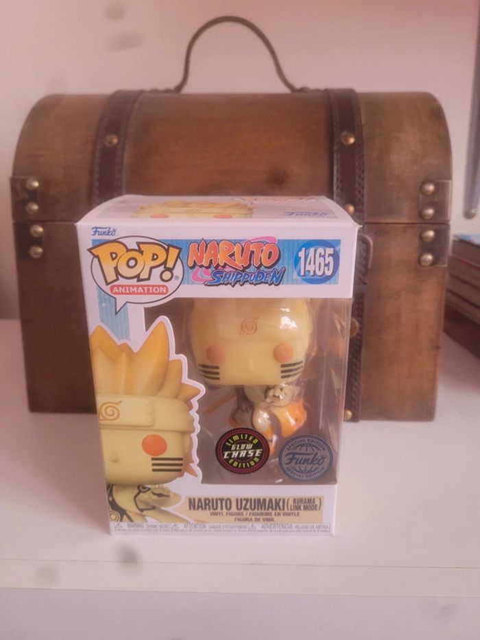 Figurine Funko Pop Naruto Uzumaki Link Mode Kurama chase